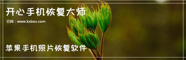 苹果手机照片恢复软件